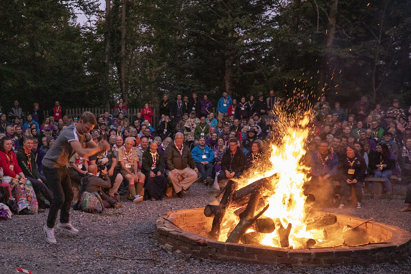 Gilwell Reunion Campfire